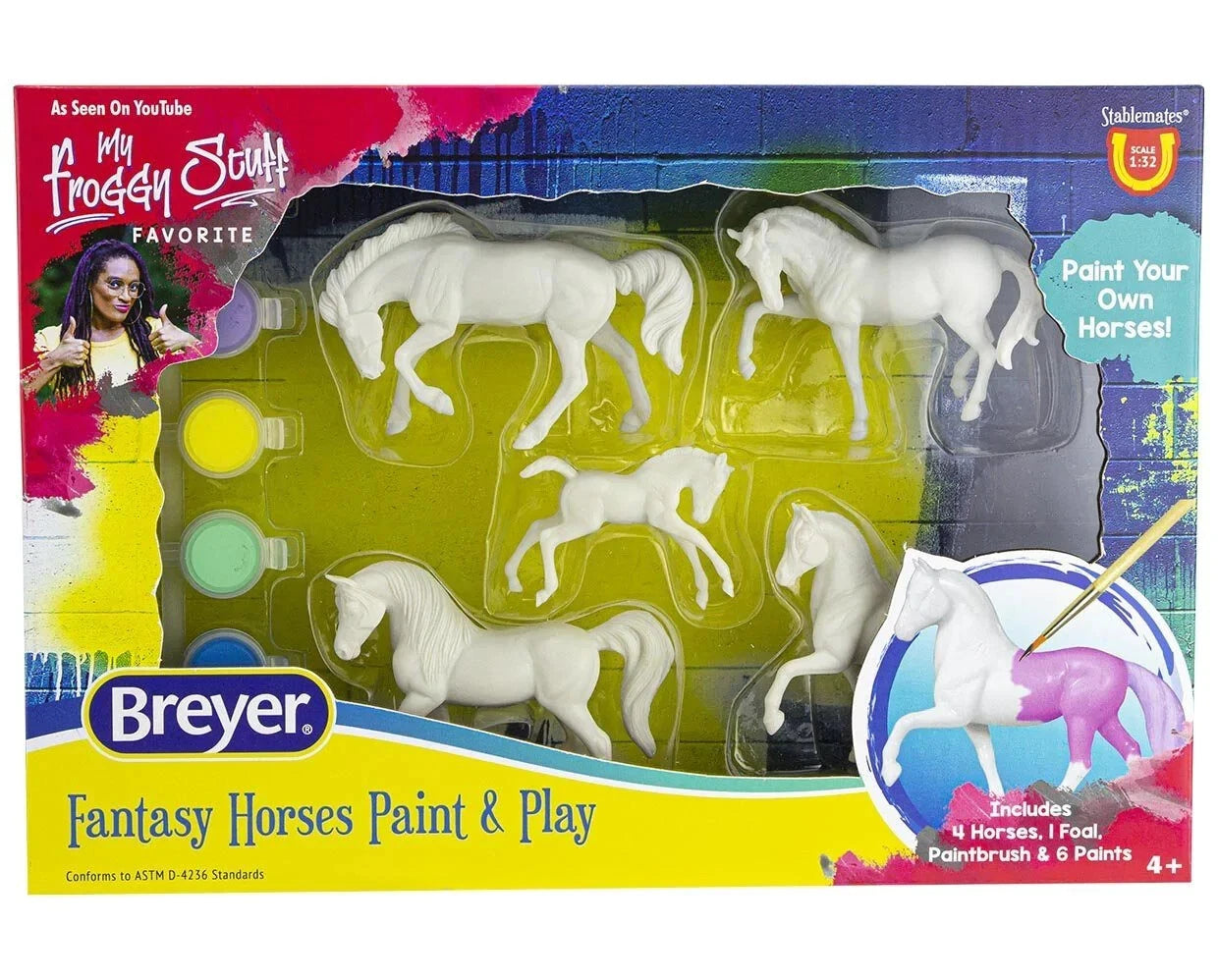 SM Fantasy Horses Paint and Play Set of 5