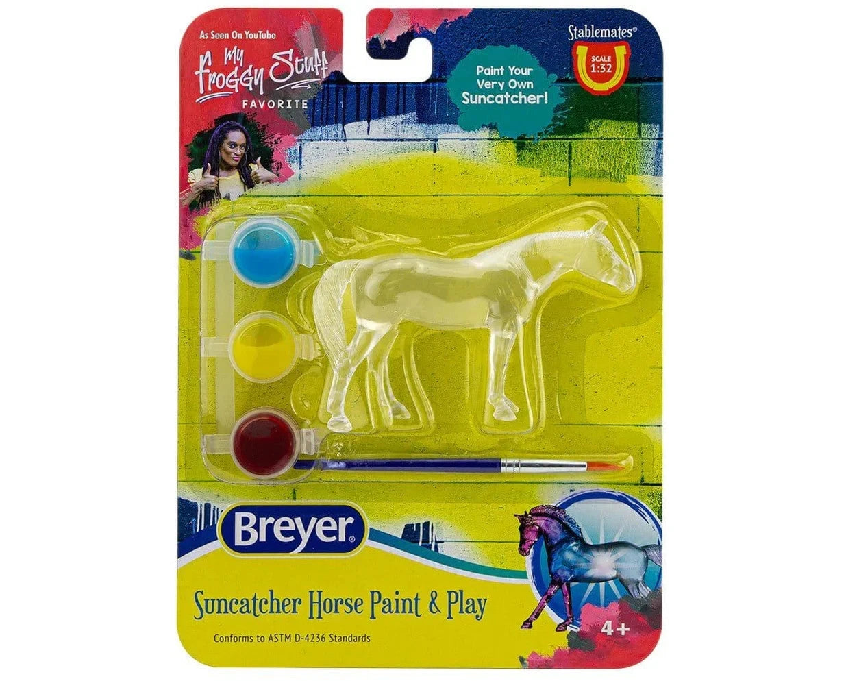 SM Suncatcher Horse Paint and Play- Standing Stock Horse