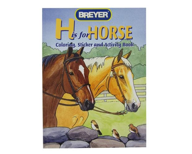 Breyer Coloring Book "H" is for Horse
