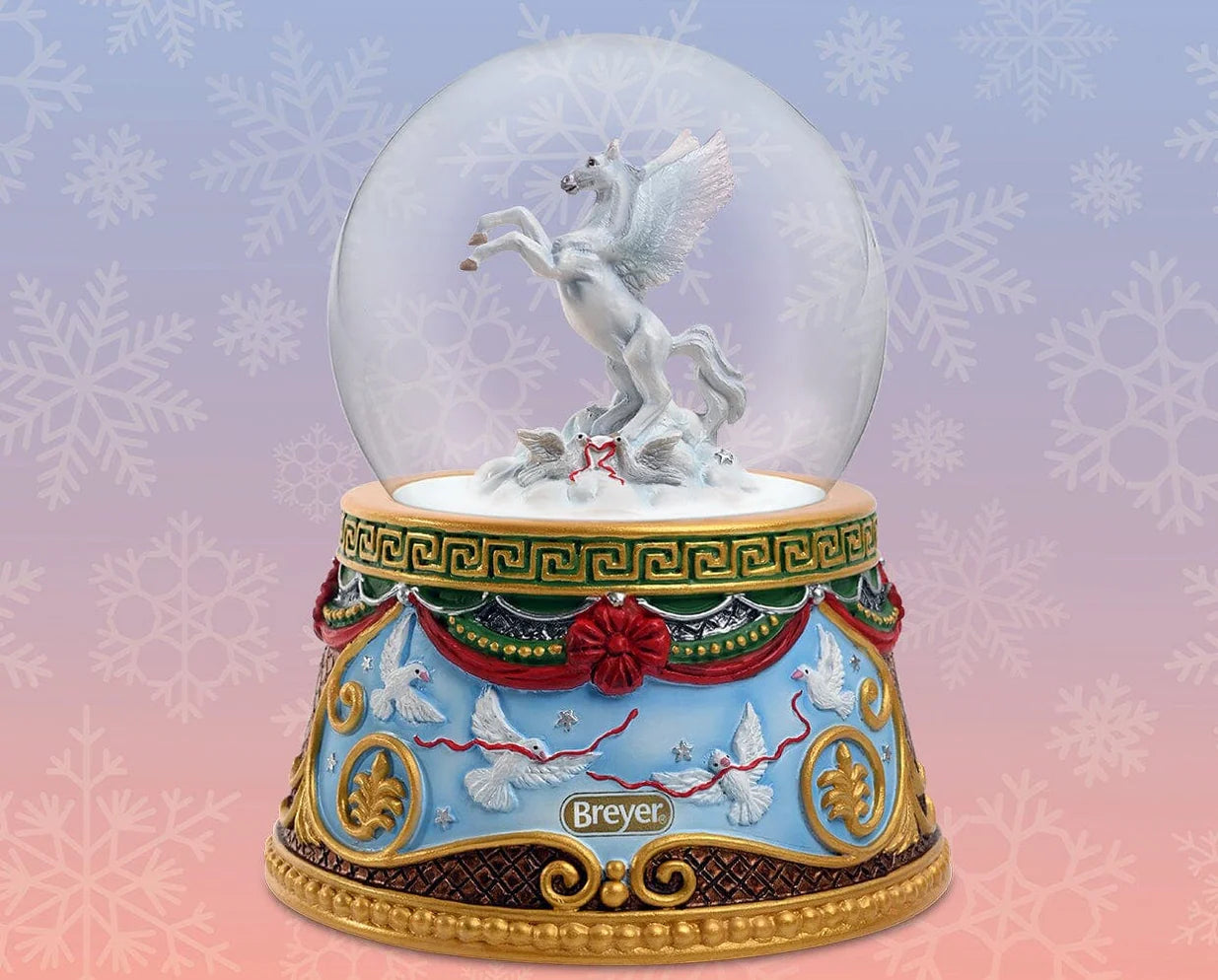 2023 Holiday Flight Snow Globe- Retired