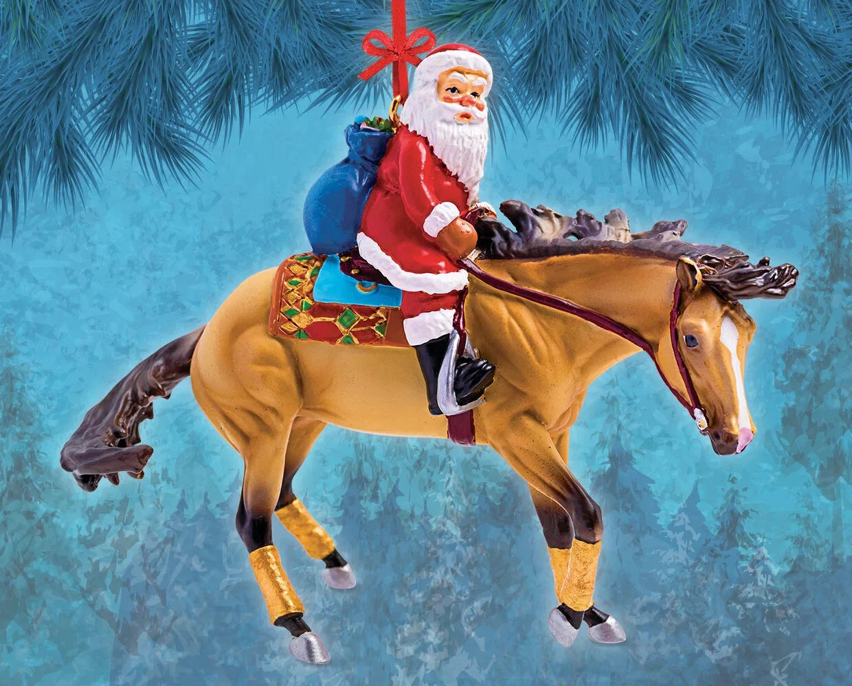 2022 Santa Reiner Ornament- Retired