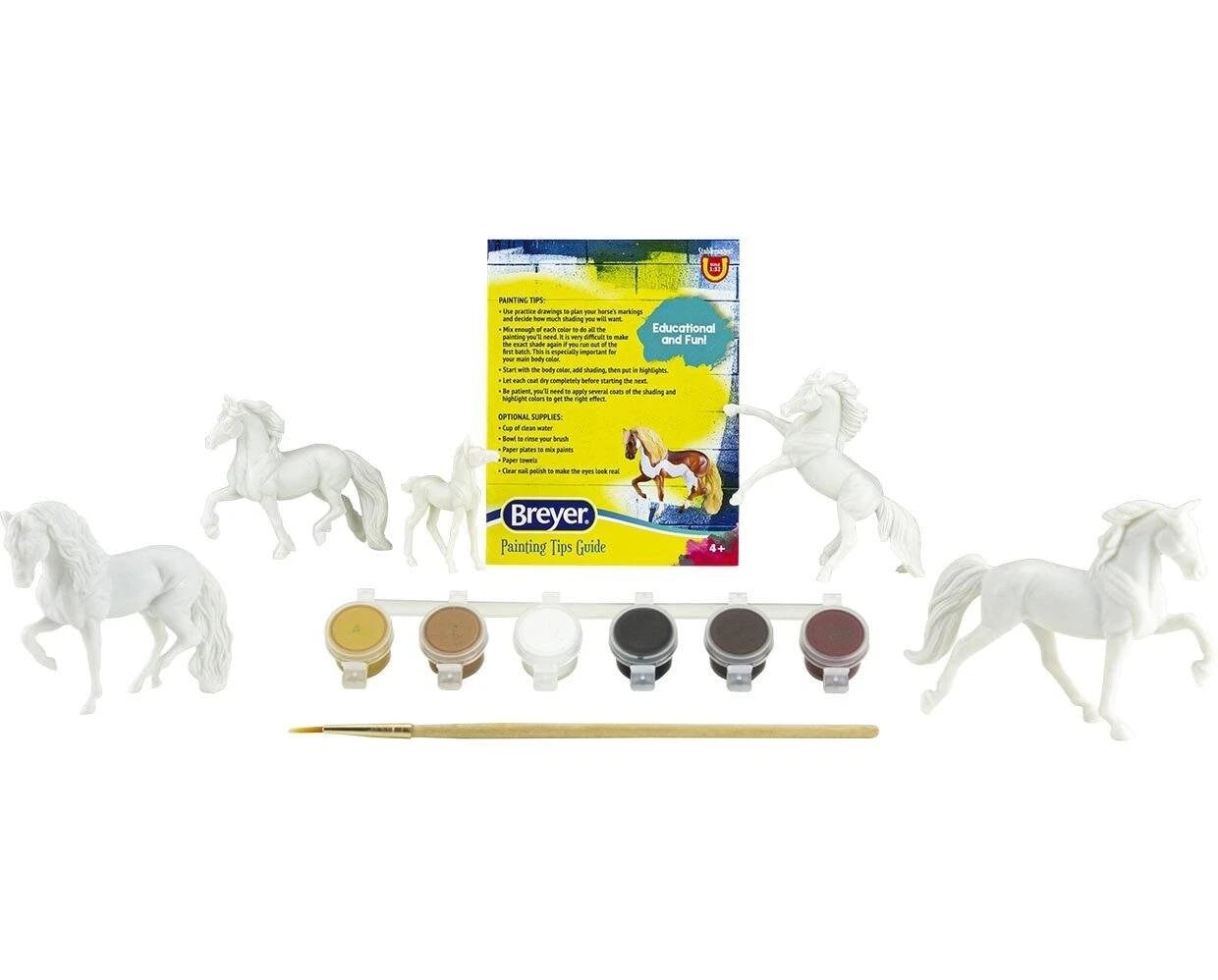 SM Colorful Breeds Paint and Play Set