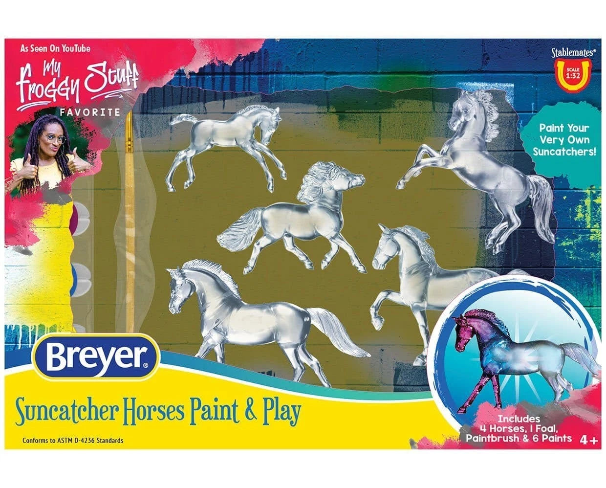 SM Suncatcher Paint Your Own Set of 5 Horses