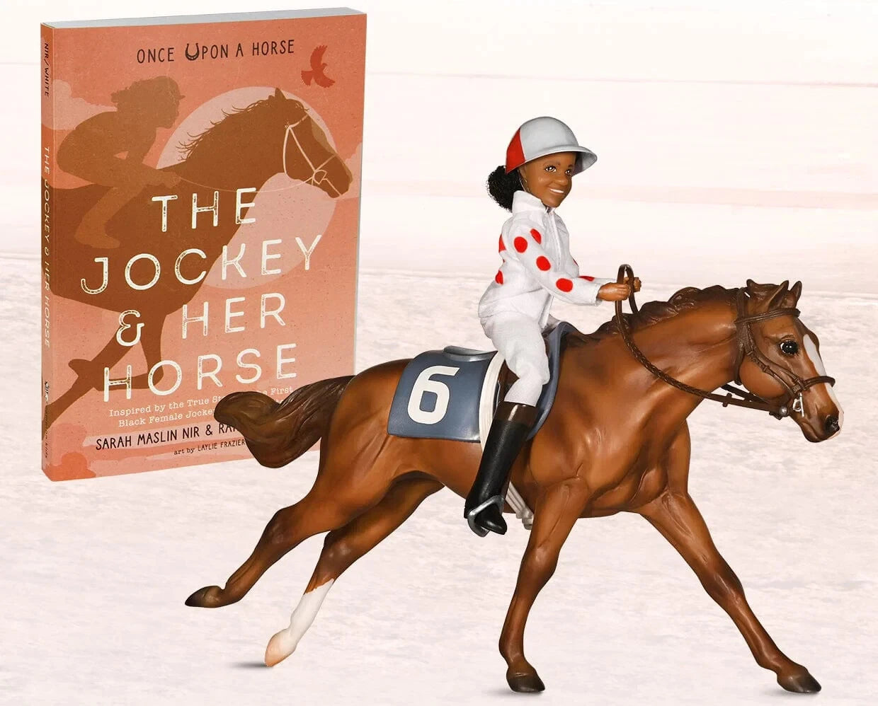 Cheryl White and Jetolara , First African American Female Jockey- Book Set