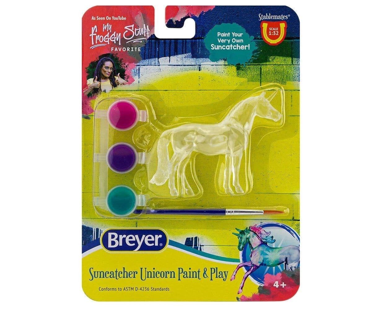 SM Suncatcher Unicorn Paint and Play- Warmblood