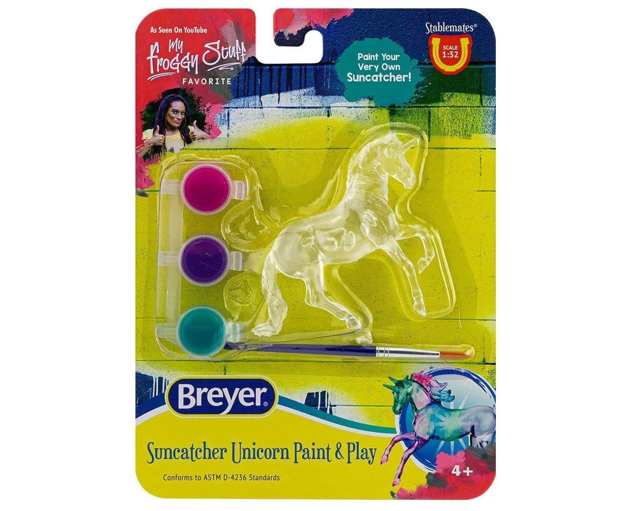 SM Suncatcher Unicorn Paint and Play- Andalusian