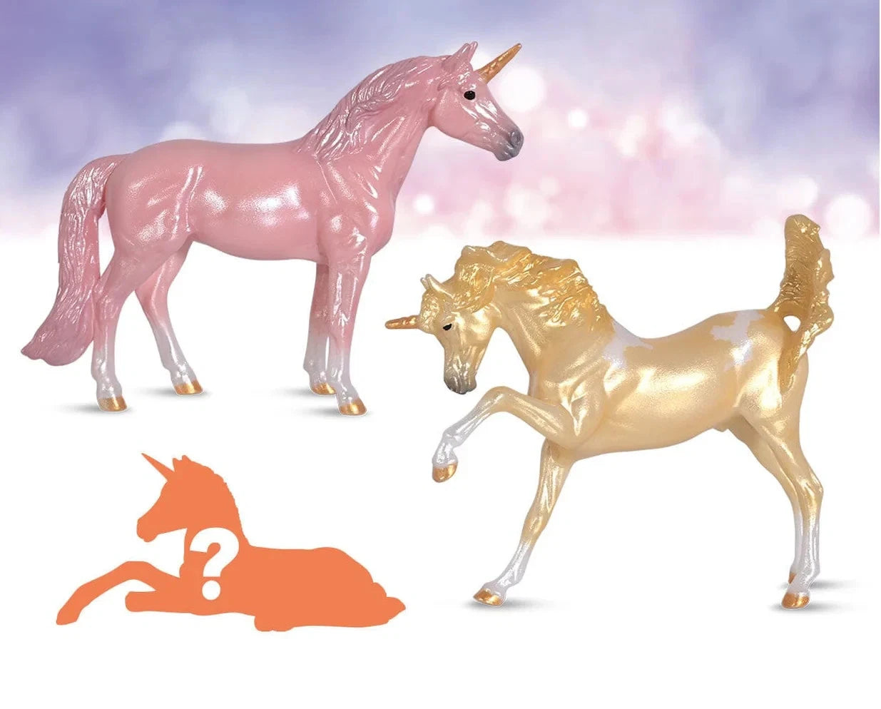 Unicorn Foal Surprise Sparkling Canyon Family