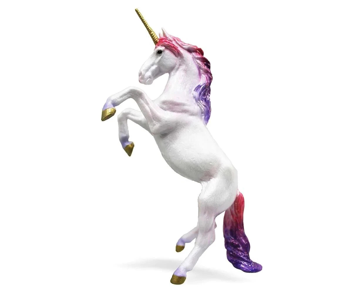 Rearing Unicorn Mare- Pink/ Purple