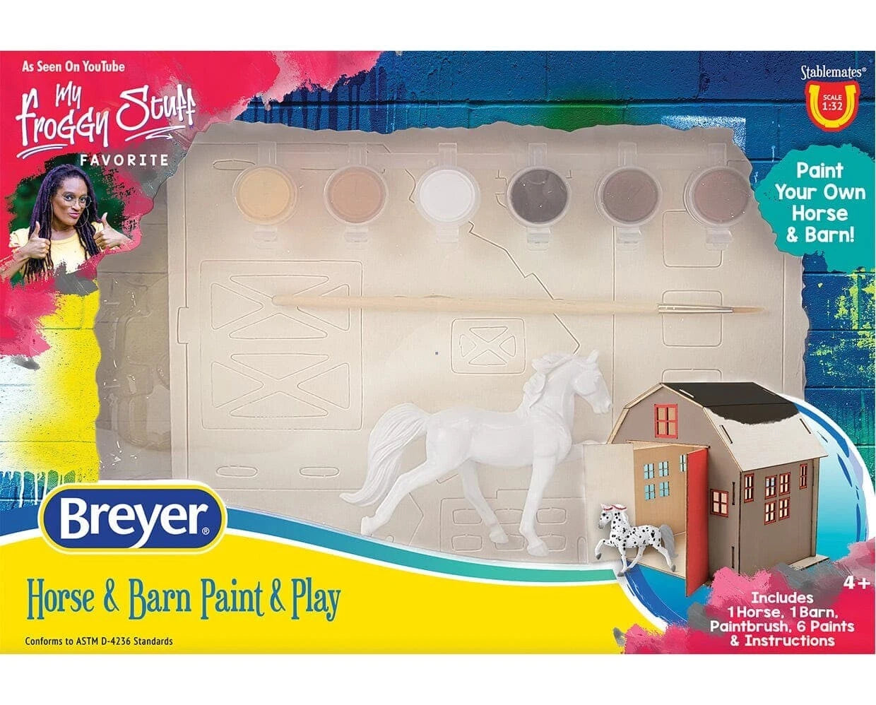 Horse and Barn Paint and Play