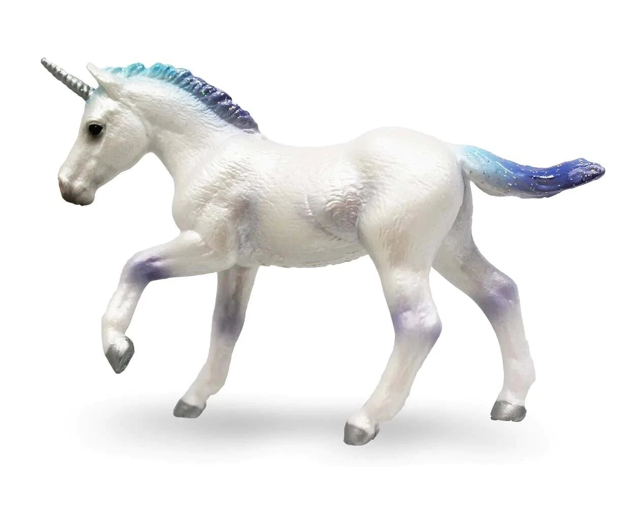 Unicorn Running Foal- Blue/ Purple
