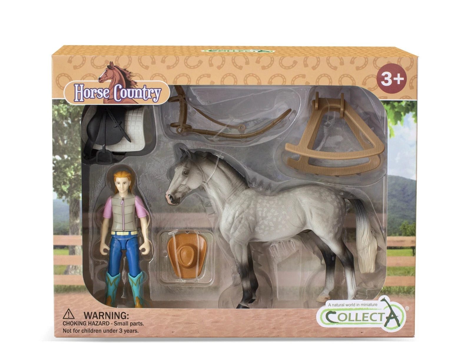 Western Horse and Rider Set