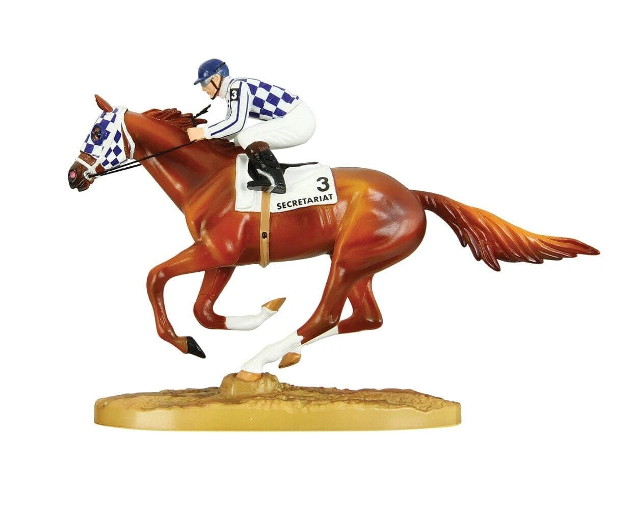Resin 50th Secretariat Figure and Jockey