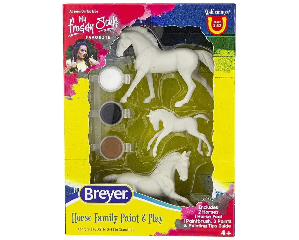 SM Horse Family Paint and Play Set of 3 Horses