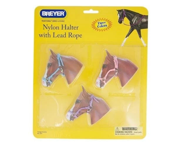 Nylon Halters with Leads