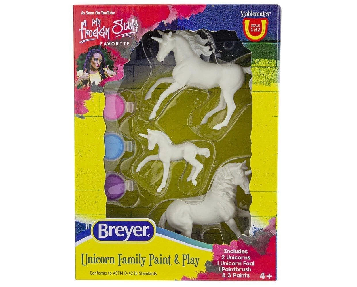 SM Unicorn Family Paint and Play Set of 3