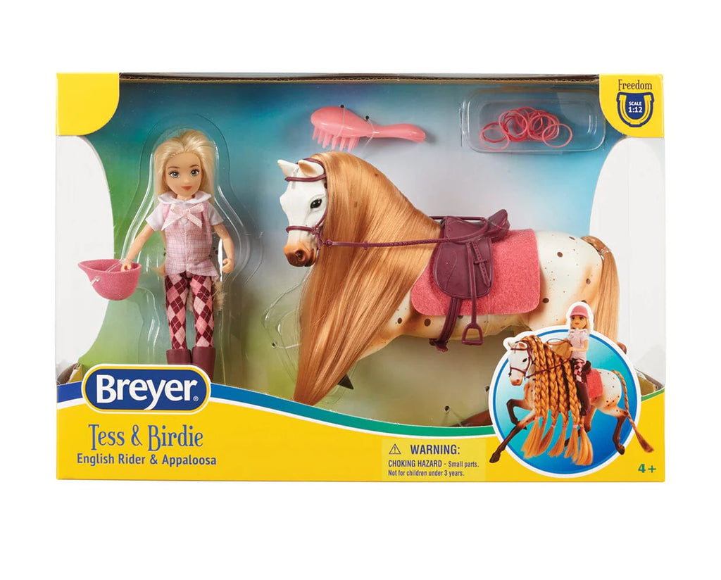 Tess and Birdie English Rider and Horse NEW 2026