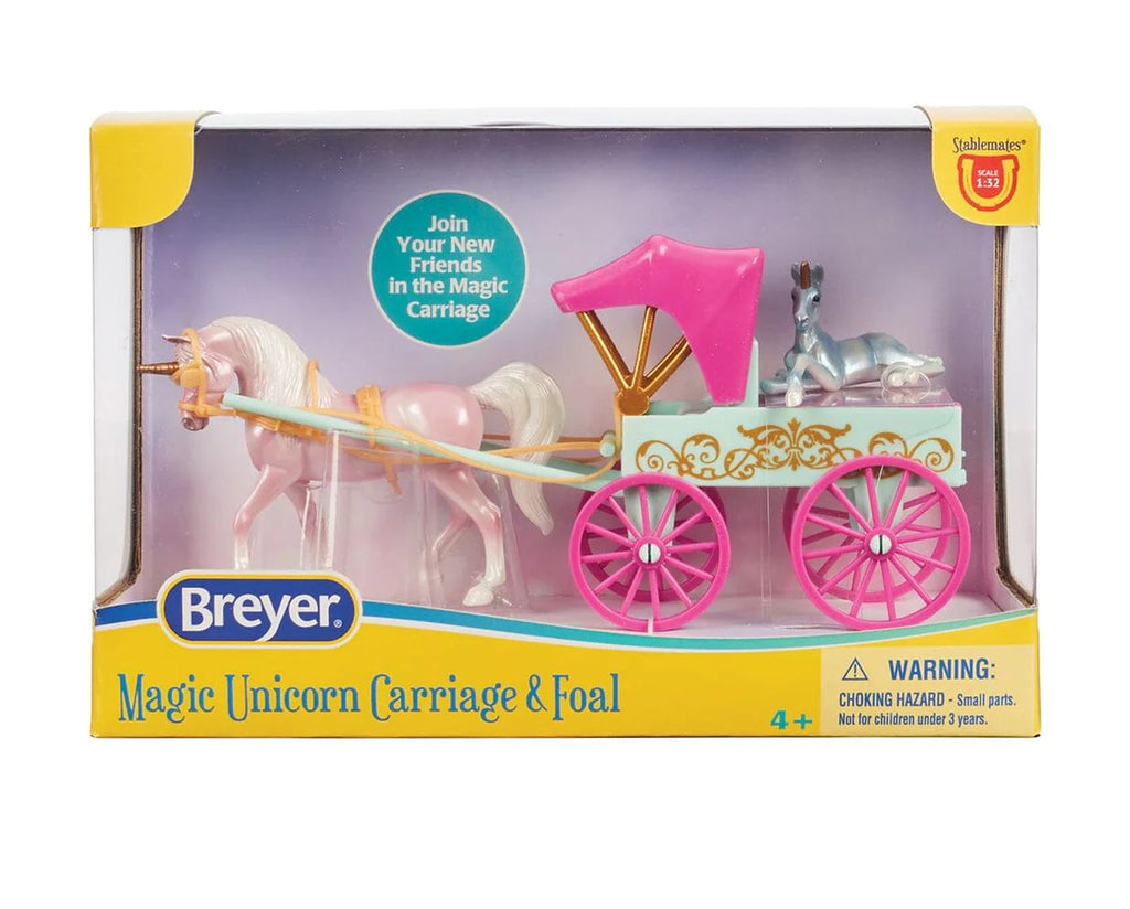 Stablemate Unicorn Magic Carriage Playset